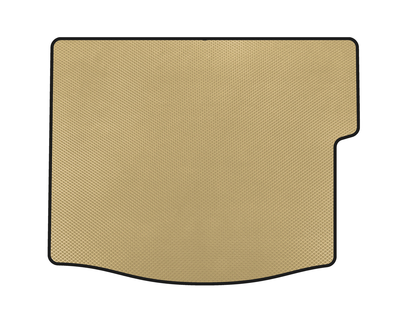 EVA trunk mat (with subwoofer, HB, Beige) for Ford Focus III 2011-2017 - image 1
