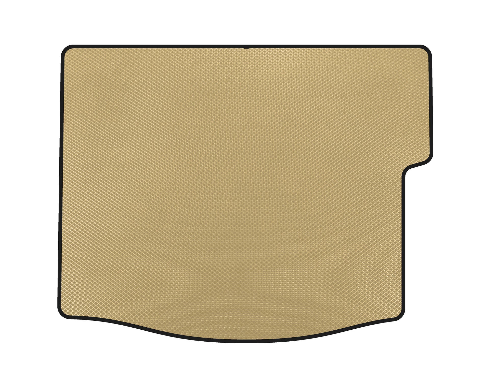 EVA Trunk Mat (with Subwoofer, HB, Beige) for Ford Focus III 2011-2017 - image 1