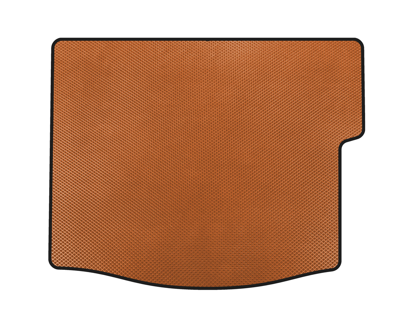 EVA trunk mat (with subwoofer, HB, Orange) for Ford Focus III 2011-2017 - image 1