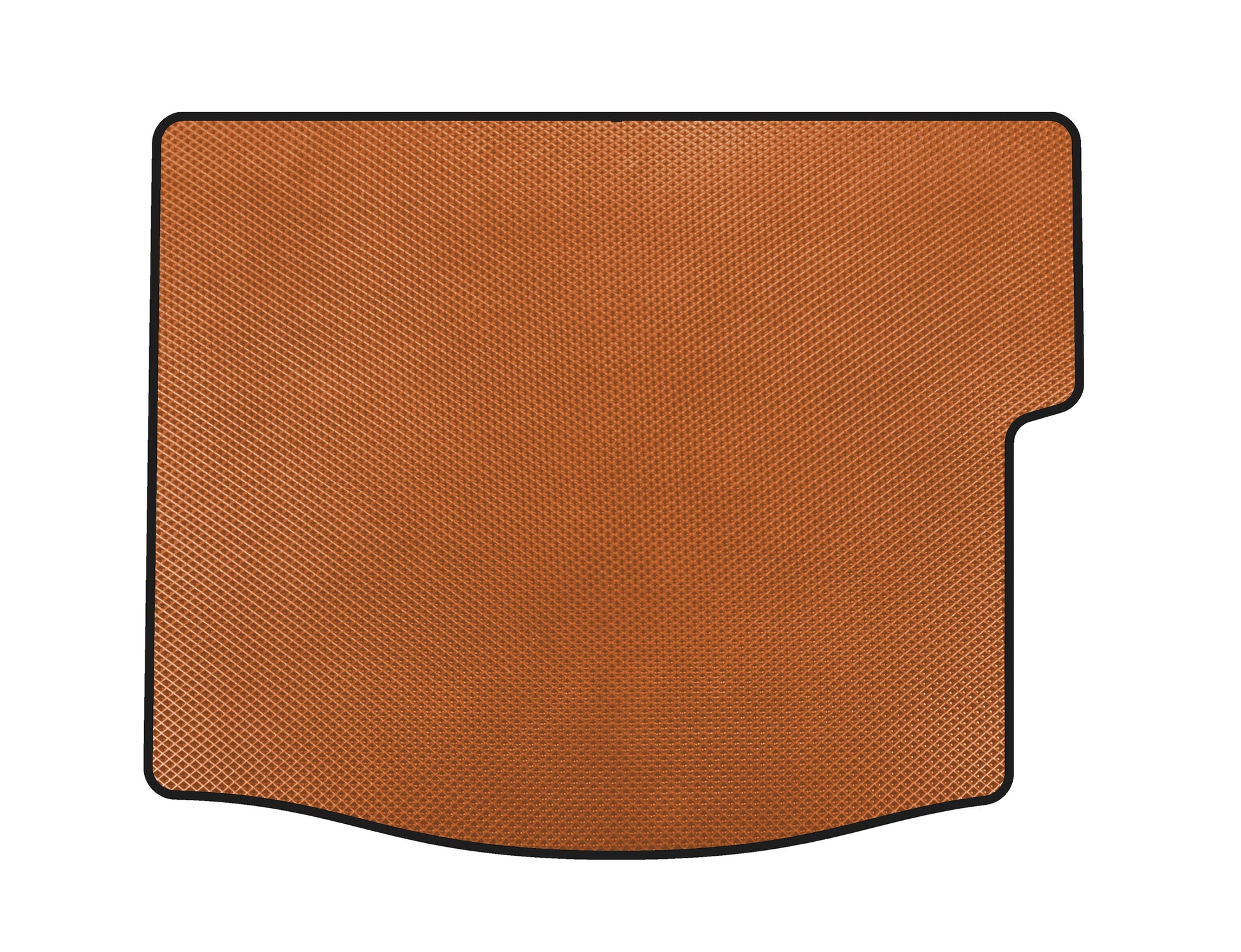 EVA trunk mat (with subwoofer, HB, Orange) for Ford Focus III 2011-2017 - image 1