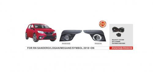 Fog Lights 2018-2021 (2 pcs, Halogen) for Renault Sandero 2013-2022 - image 1