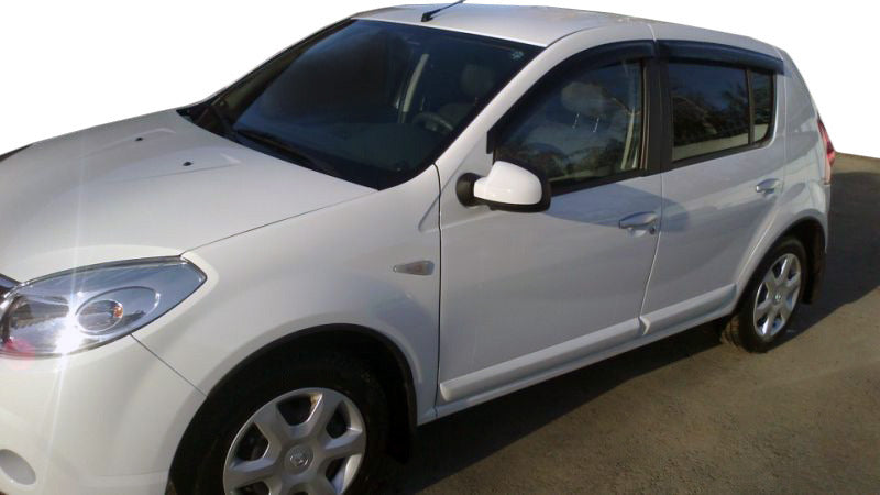 Window Deflectors (4 pcs, HIC) for Renault Sandero 2007-2013 - image 4