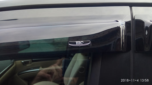 Window Deflectors (4 pcs, HIC) for Hyundai Santa Fe 2 2006-2012 - image 2