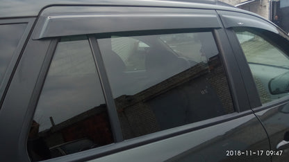 Window Deflectors (4 pcs, HIC) for Hyundai Santa Fe 2 2006-2012 - image 3