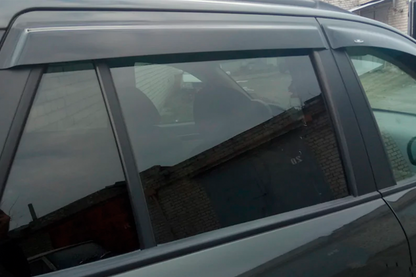 Window Deflectors (4 pcs, HIC) for Hyundai Santa Fe 2 2006-2012 - image 10
