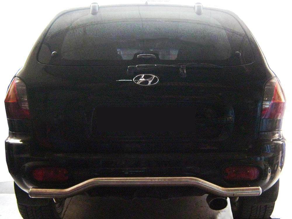 Back arc AK004 (stainless) for Hyundai Santa Fe 1 2000-2006 - Reelken Auto