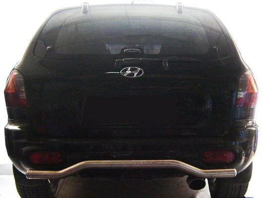Rear Bar AK004 (Stainless Steel) for Hyundai Santa Fe 1 2000-2006 - image 1
