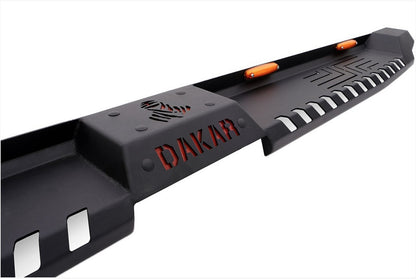 Side Steps Dakar V2 with LED (2019+, 2 pcs, metal) for Mitsubishi L200 2015-2024 - image 7