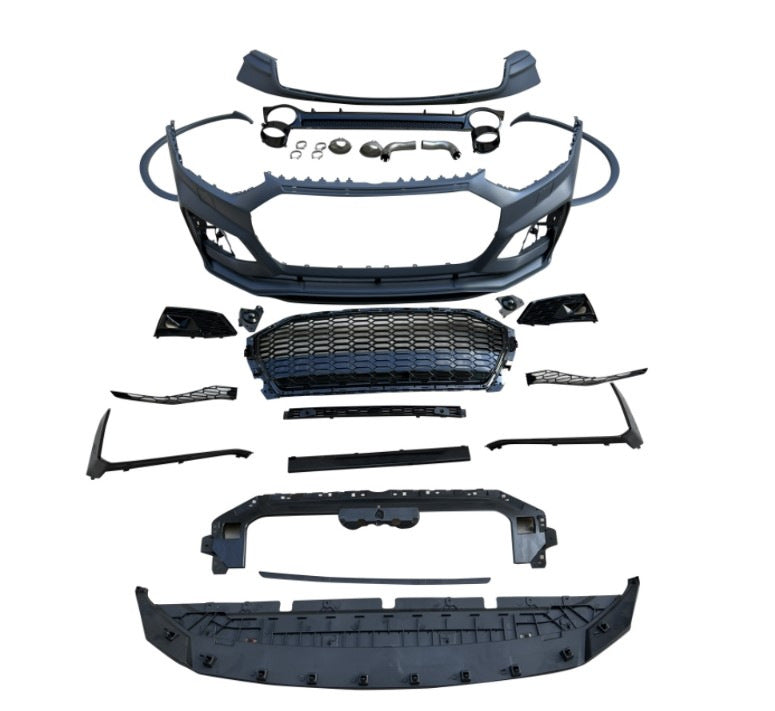 Front Bumper RSQ-Style (2020-2025) for Audi Q5 2017-2025 - image 3