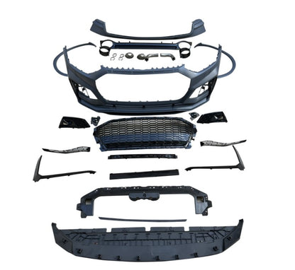 Front Bumper RSQ-Style (2020-2025) for Audi Q5 2017-2025 - image 3