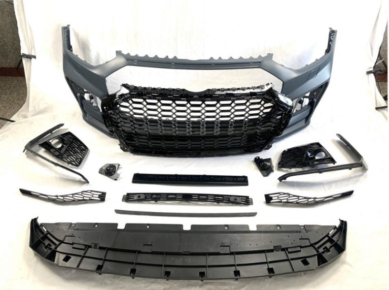 Front Bumper RSQ-Style (2020-2025) for Audi Q5 2017-2025 - image 2