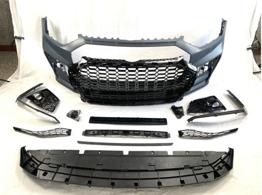 Front Bumper RSQ-Style (2020-2025) for Audi Q5 2017-2025 - image 2