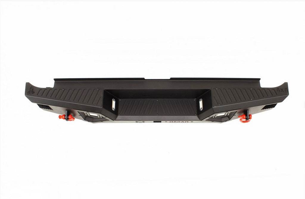 Reinforced rear bumper Dakar V2 for Nissan Navara 2006-2015 - Reelken Auto