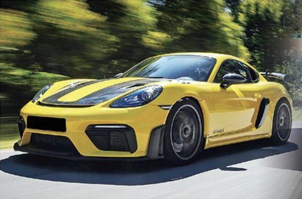 GT4 RS Body Kit for Porsche Boxster/Cayman 982 (718) 2016- - image 2