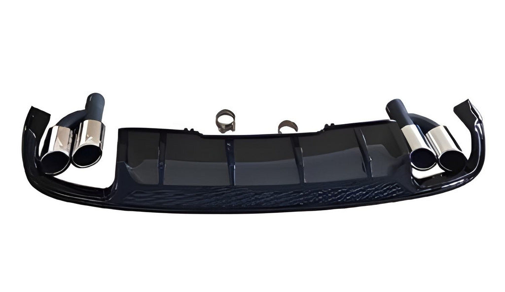 Rear diffuser S-Style V-2 (2016-2019) for Audi A4 B9 2015-2024 - image 1