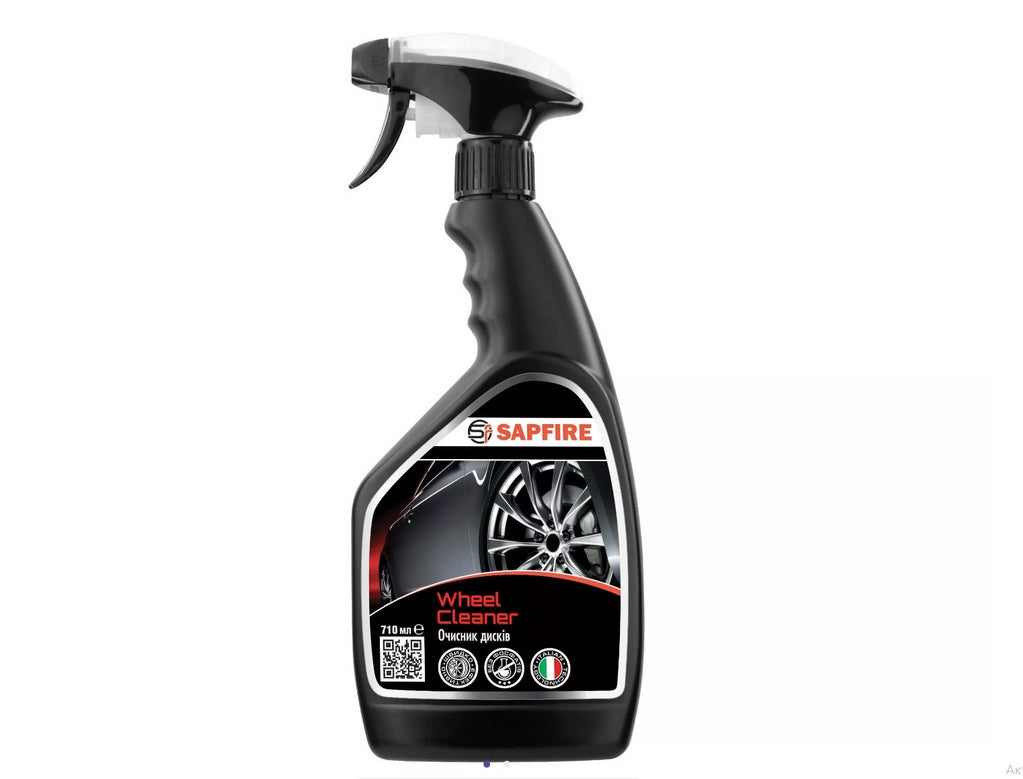 Cleaner for light alloy and steel wheels 710 ml SAPFIRE - image 1