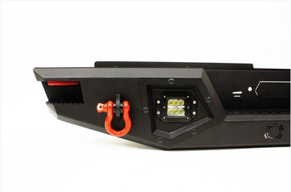 Reinforced rear bumper Dakar V2 for Nissan Navara 2006-2015 - Reelken Auto