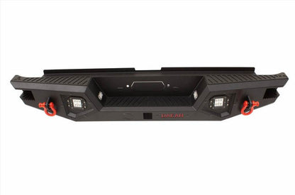 Reinforced rear bumper Dakar V2 for Nissan Navara 2006-2015 - Reelken Auto