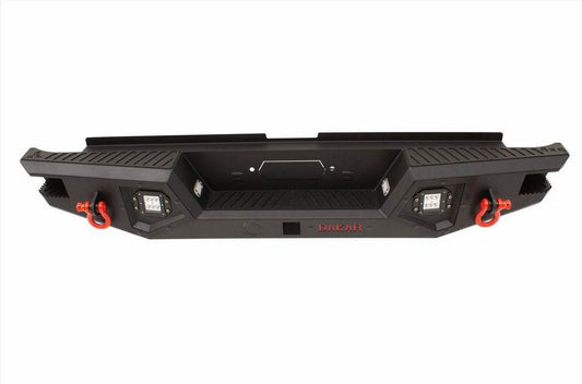 Reinforced rear bumper Dakar V2 for Nissan Navara 2006-2015 - Reelken Auto