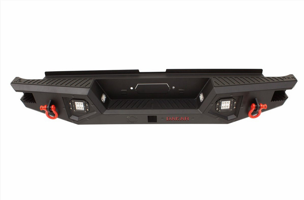 Reinforced Rear Bumper Dakar V2 for Nissan Navara 2006-2015 - image 1