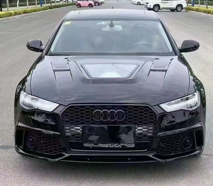 Hood RS-Style (2014-2017) for Audi A6 C7 2011-2017 - image 2