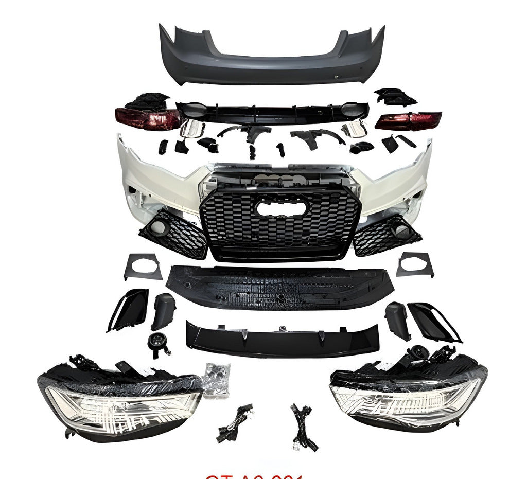 Restyling kit in 2018 RS6 for Audi A6 C7 2011-2017 - image 1