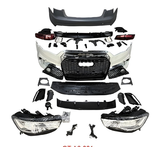 Restyling kit in 2018 RS6 for Audi A6 C7 2011-2017 - image 1