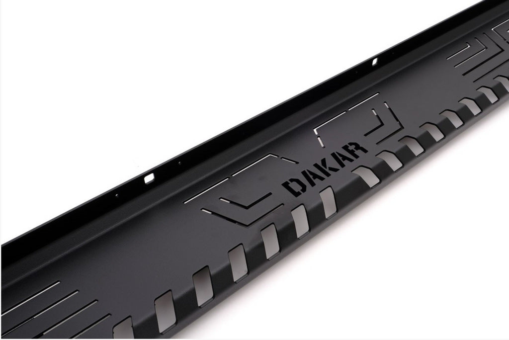 Side sills Dakar V1 without LED (2019+, 2 pcs, metal) for Mitsubishi L200 2015-2024 - image 2