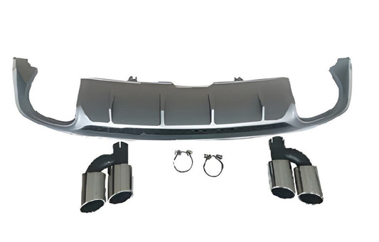 Rear diffuser with S-Style nozzles (2016-2019) for Audi A5 2016-2025 - image 1