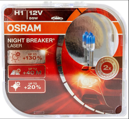 Osram 64150NBL H1 55w 12V headlight bulb - image 1