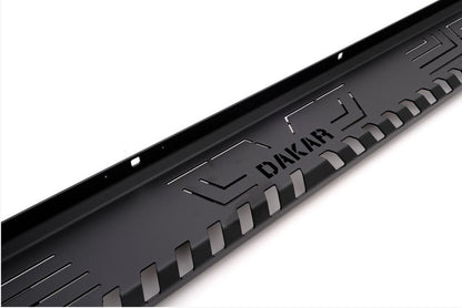 Side Steps Dakar V1 without LED (2019+, 2 pcs, metal) for Mitsubishi L200 2015-2024 - image 2