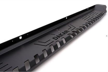 Side Steps Dakar V1 without LED (2019+, 2 pcs, metal) for Mitsubishi L200 2015-2024 - image 3