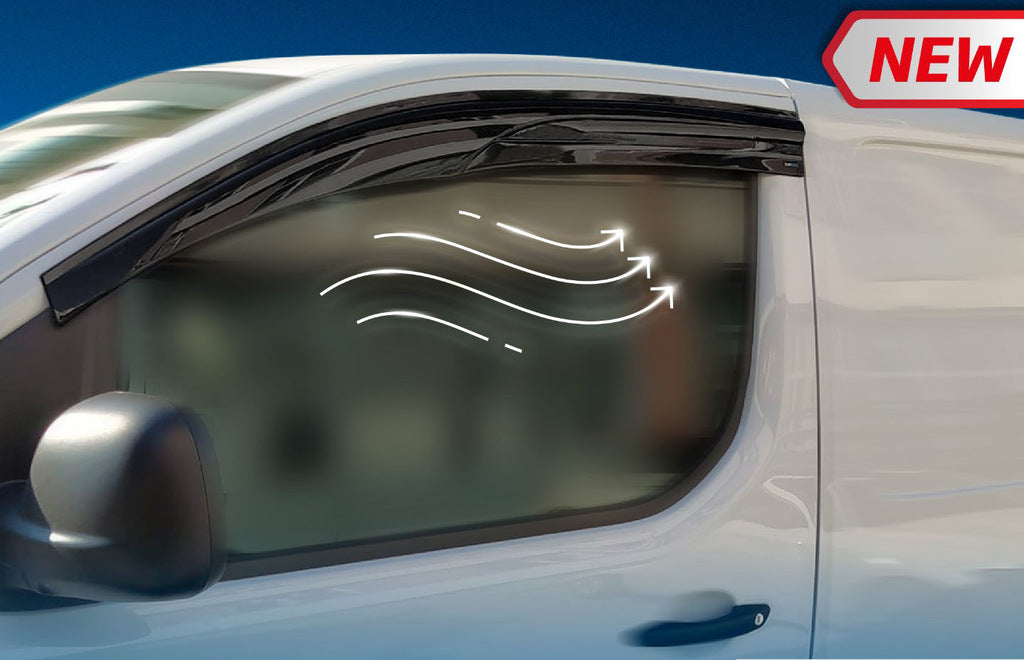 Window Deflectors (2 pcs, Sunplex Sport) for Citroen SpaceTourer 2016- - image 5