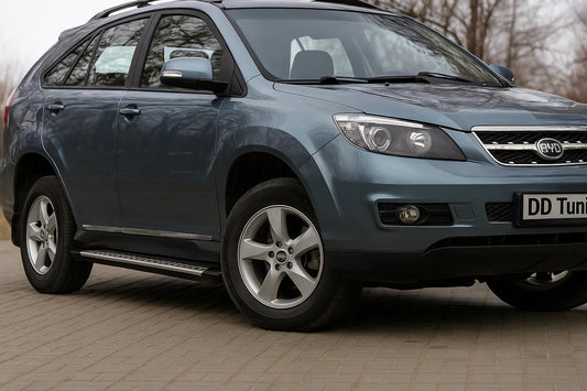 Side Steps OEM V2 (2 pcs, Aluminum) for BYD S6 2010-2016 - image 1