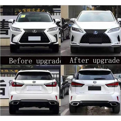Restyling kit in 2021 (bumper, headlights, feet) for Lexus RX 2016-2022 - Reelken Auto