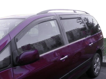Window Deflectors (4 pcs, HIC) for Ford Galaxy 1995-2006 - image 1