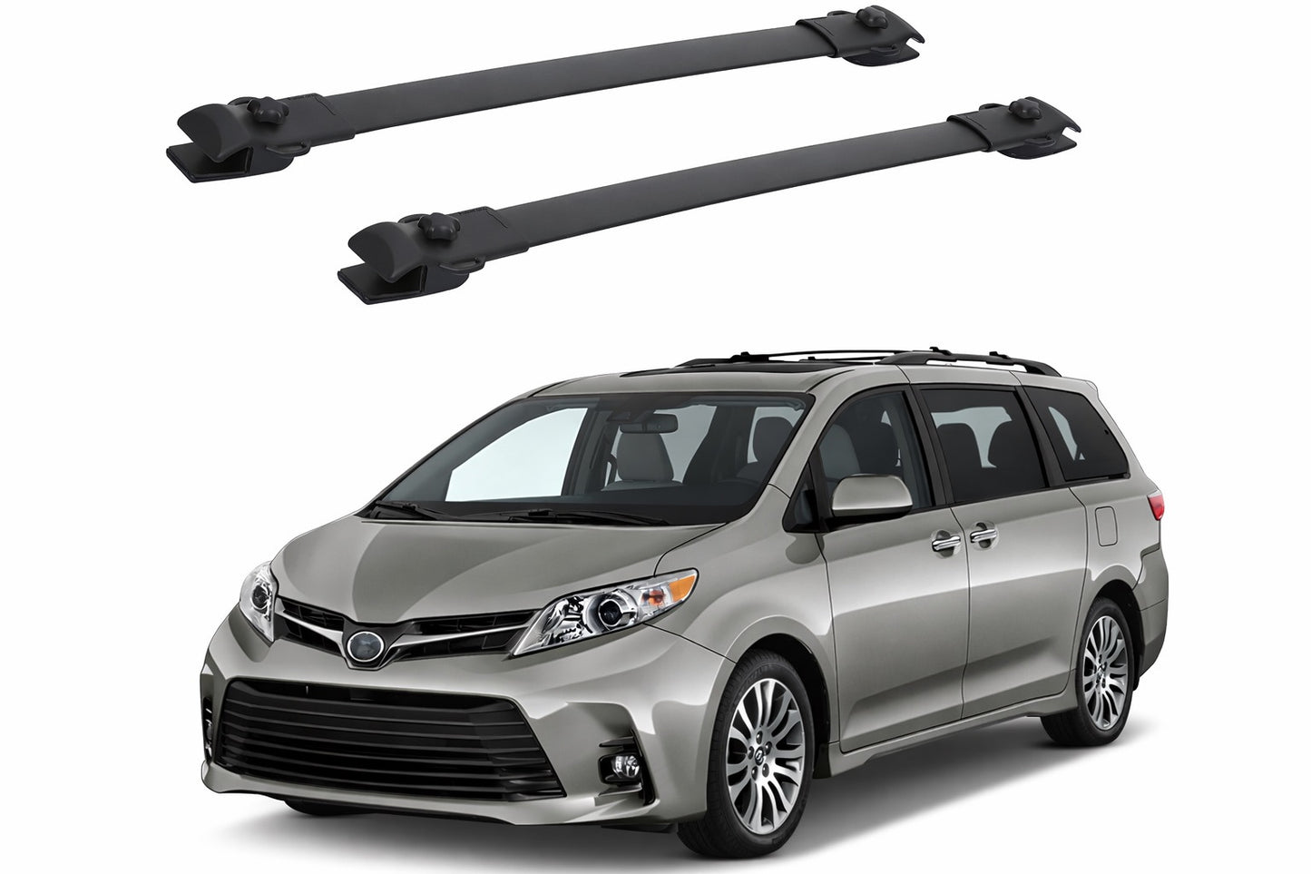 Roof Rack Cross Bars (2 pcs) for Toyota Sienna 2010-2020 - image 1