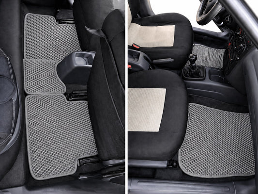 EVA Floor Mats (Gray) for Daewoo Lanos 1998-2017 - image 1