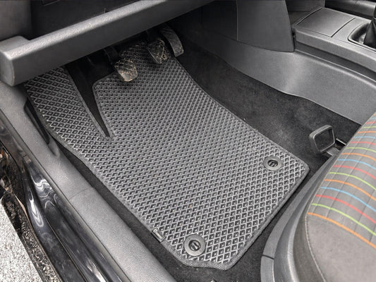 EVA Floor Mats (HB, 3/5-Door, Gray) for Volkswagen Polo 2001-2009 - image 1