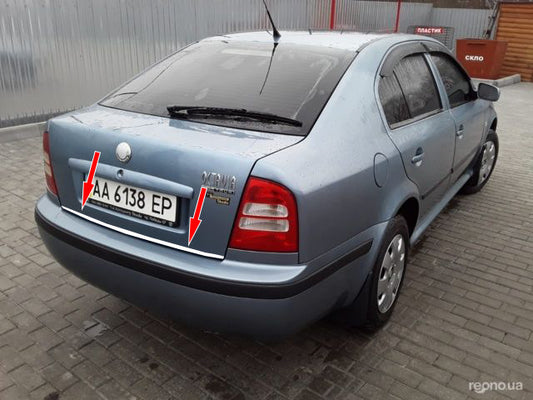 Trunk trim stainless steel for Skoda Octavia I Tour A4 1996-2010 - image 1