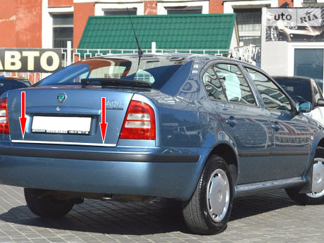 Trunk trim stainless steel for Skoda Octavia I Tour A4 1996-2010 - image 2