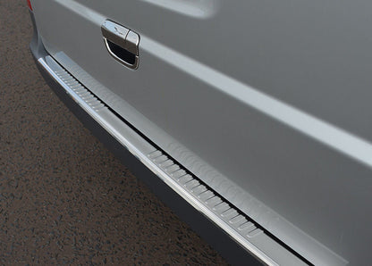 Rear bumper with a bend (Omsa, stainless steel) for Mercedes Viano 2004-2014 - image 5