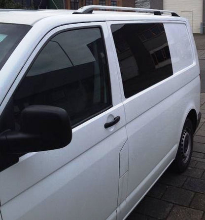 Roof rails CROWN (grey Mat) for Volkswagen T5 Caravelle 2004-2010 - image 13