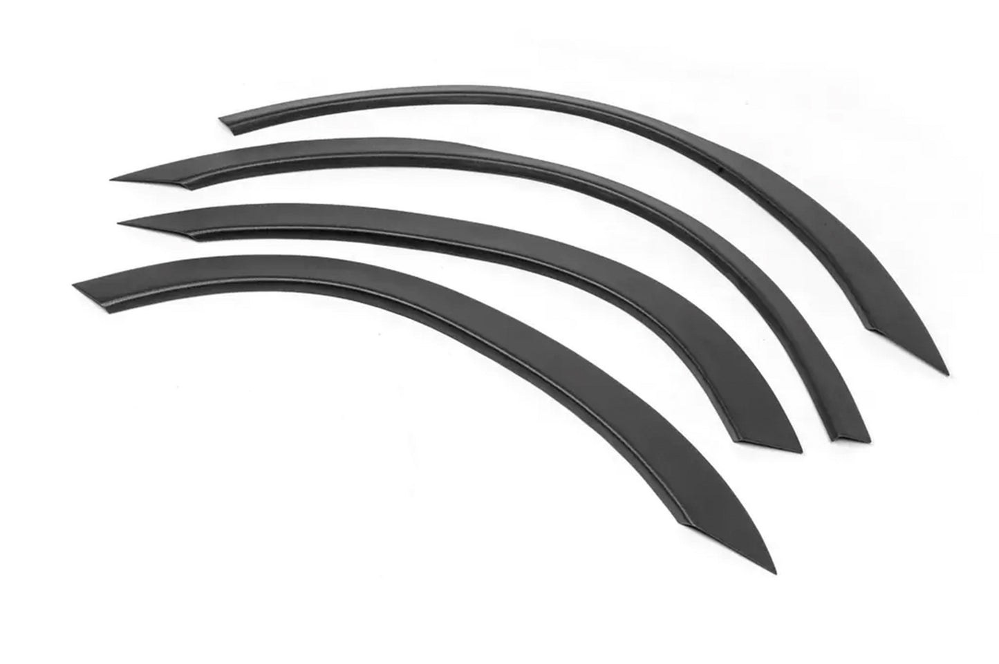 Fender flares (4 pcs, black) for Mitsubishi Outlander 2001-2006 - image 2