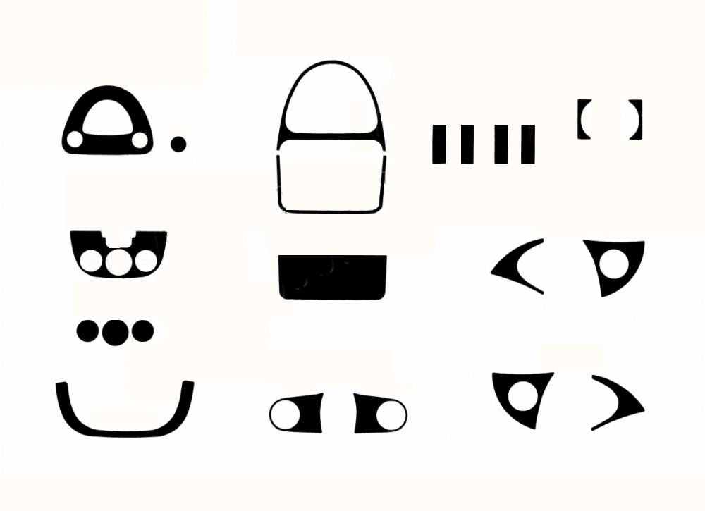 Dashboard Trim Covers for Smart 1998-2007 - image 2