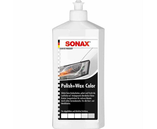 Sonax NanoPro Wax polish colored white 250 ml - Reelken Auto