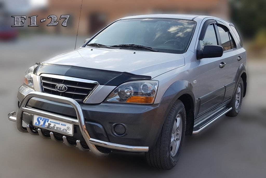 Excellent quality with a mustache WT003 (stainless) for Kia Sorento I BL 2002-2009 - Reelken Auto