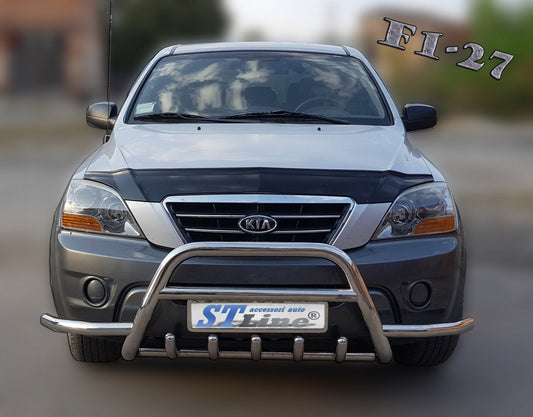 Bull Bar with Side Tubes WT003 (Stainless Steel) for Kia Sorento I BL 2002-2009 - image 2