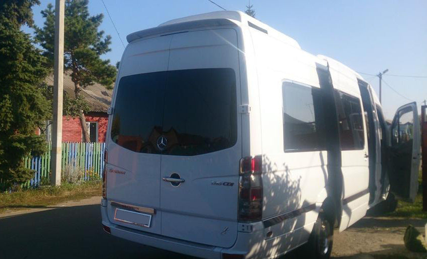 Anatomik Spoiler (slim model, primed for painting) for Mercedes Sprinter W906 2006-2018 - image 10