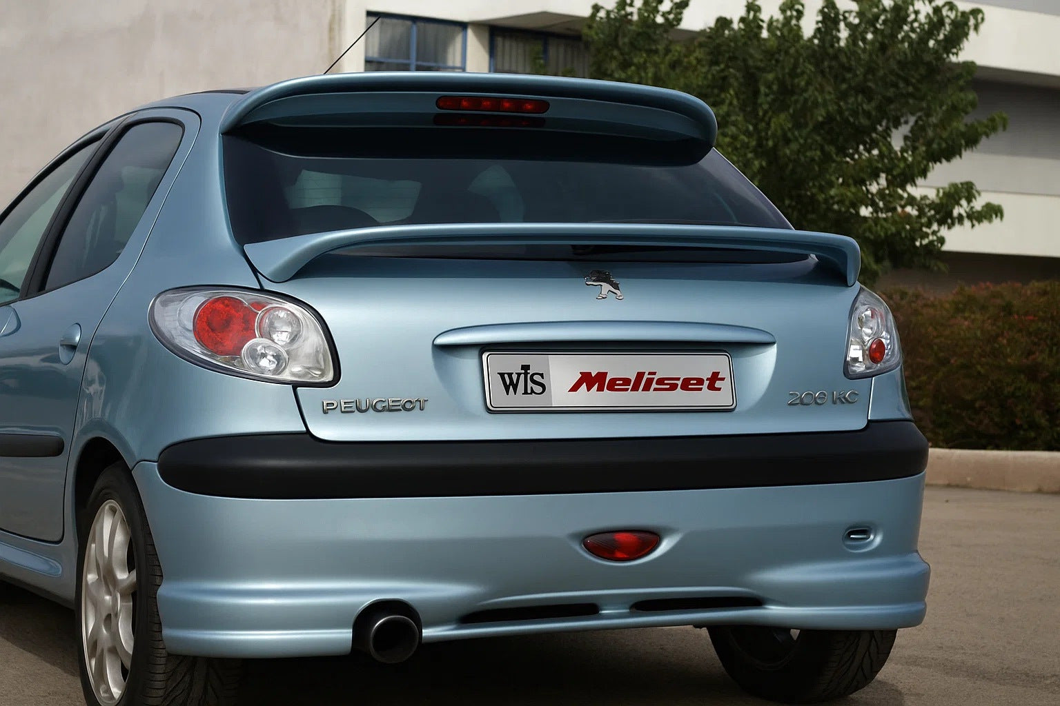 Lower Spoiler Meliset (primed for painting) for Peugeot 206 1998-2024 - image 1